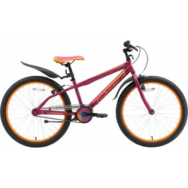 Bikestar Kinderfahrrad Urban Jungle Kinderrad | Berry Orange - Rot