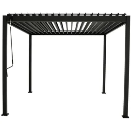MIRADOR Pergola Mirador Basic 3 m x 3 m Anthrazit