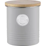 Typhoon Kaffeedose rund pastellgrau 1 l