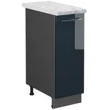 Vicco Apothekerschrank Fame-Line 30 x 82 x 60 cm Dunkelblau