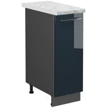 Vicco Apothekerschrank Fame-Line 30 x 82 x 60 cm Dunkelblau