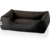 BedDog Hundebett S - Hundekissen - Hundekorb - Hundecouch - Hundesofa - Bezug abziehbar, Waschbar, für Kleine Hunde