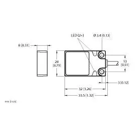 Turck Sensor BI8U-Q08- #1662028