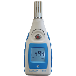 PEAKTECH 5160 - Feuchtigkeitsmessgerät für Luftfeuchte, 10 - 99%