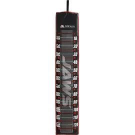 Mikado Abhakmatte Jaws Soft Schwarz 130 x 30 cm
