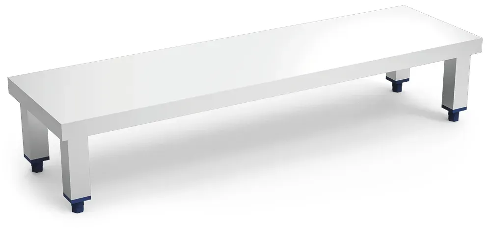 MOBINOX-Vitrine Schritt von 1000x300x130 bis 230 mm.