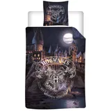 HARRY POTTER Bettwäsche 140x200 cm + Kissenbezug 65x65 cm
