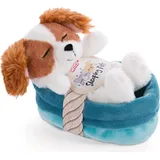 NICI Sleeping Pets Welpe Cockerspaniel im Körbchen 12cm 47890