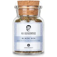 Ankerkraut Black Sea by Ali Güngörmüs BIO, Gewürzmischung mit intensivem Aroma für kulinarische Meisterwerke, Bio-zertifiziert, 65 g im Korkenglas