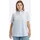 sheego Kurzarm-Bluse hellblau-weiß-gestreift 48