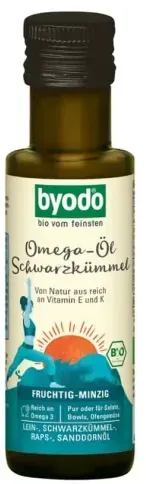 Byodo Omega Öl Schwarzkümmel bio
