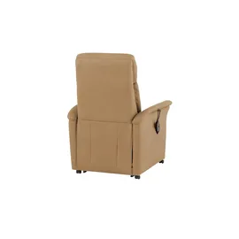 Nils Olsen Fernsehsessel Agda Mikrofaser 87 x 106 x 85 cm Beige elektrisch