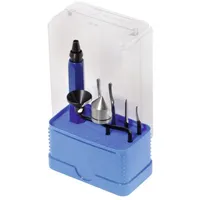 NOGA Universal-Entgrater-Sortiment in Kunststoffbox 7-teilig