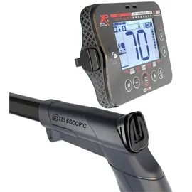 XP METAL DETECTORS Metalldetektor ICON 28cm Suchspule blau/schwarz