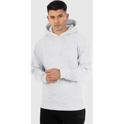 Herren Hoodie Ren Grau Melange asphaltgrau 3XL