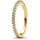 Pandora Damenring Funkelndes Band Goldfarben, 50/15,9