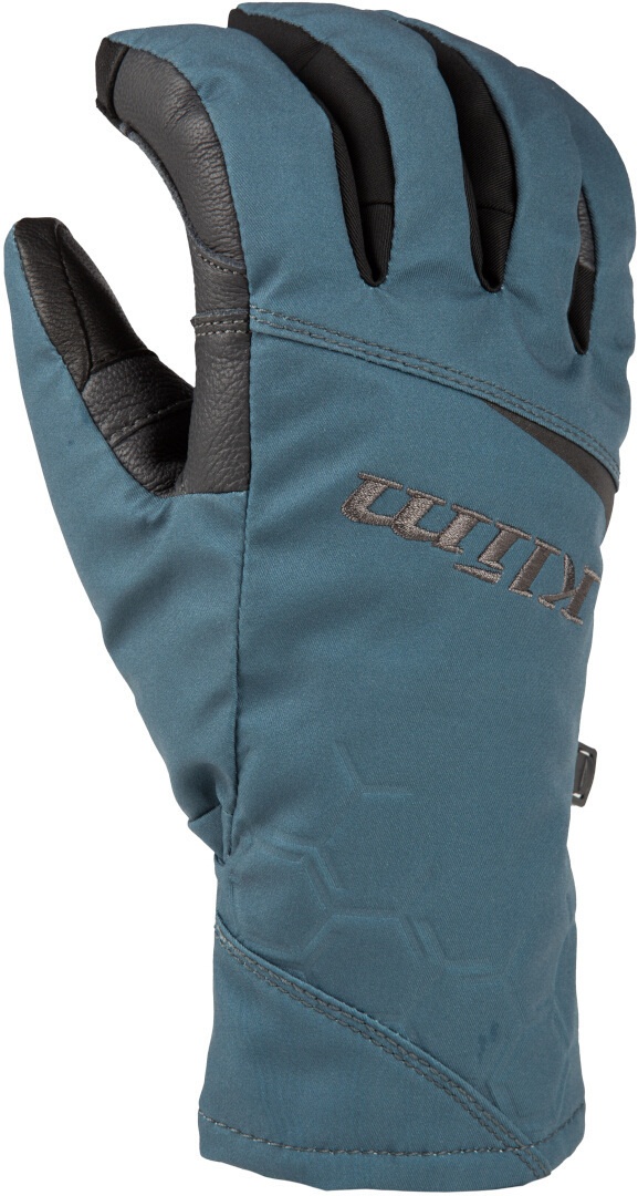 Klim Bombshell Dames Sneeuwscooter Handschoenen, grijs-groen-blauw, L Voorvrouw