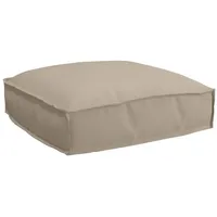VidaXL Palettenkissen für Sitz Taupe 50x50x12 cm Oxford-Stoff