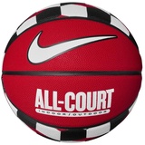 Nike Unisex – Erwachsene Everyday All Court 8P Graphic Deflated Basketball, University red/Black/Black/White, 7