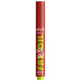 NYX Professional Makeup Fat Oil Slick Click Lippenstift 4.0 - GOING VIRAL 2 g Dunkelrot
