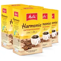 Melitta Harmonie Entkoffeiniert, Filterkaffee, Stärke 3/5, 6 x 500g