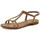VIVANCE Sandale Damen camelfarben 38