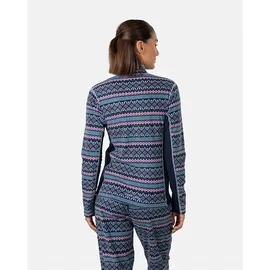 KARI TRAA Olga Fleece Mit Durchgehendem Reißverschluss - Dark Navy Blue - S