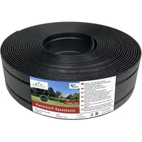 Replast - Kunststoff Rasenkante 25m - Lawn Edging - Garten (125mm/4mm) – Leicht zu Verarbeiten – Blumenbeet Umrandung UV und Witterungsbeständig