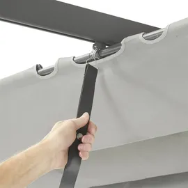 LECO Dachtextil 4 x 3 m lichtgrau