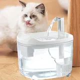 UUE Katzenbrunnen, 1,5L Trinkbrunnen für Katze, Wasserbrunnen für Katzen, Automatisch Katzentrinkbrunnen, Super Silent Katzen Trinkbrunnen,Trinkbrunnen Katze, Katzen Brunnen - für Mehrere Haustiere