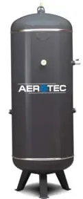 Aerotec Druckluftkessel 1000 L stehend - 15 bar ohne Anbausatz