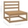 vidaXL 12-tlg. Garten-Lounge-Set Massivholz Kiefer - Braun