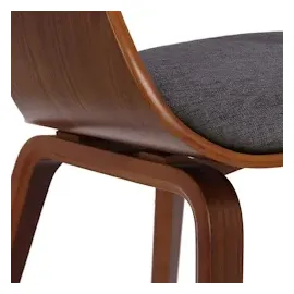 CLP Kingston Stoff hellgrau/walnuss