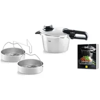 Fissler Vitavit® Premium Schnellkochtopf 4,5 L 22 cm mit Buch