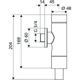 Schell Schellomat Silent Eco SV WC-Druckspüler