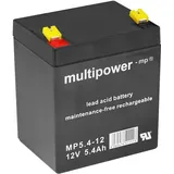 Multipower MP5.4-12 5.4Ah Blei Akku AGM
