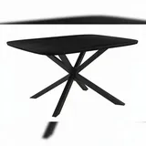 SIT Möbel Esstischplatte 200 x 3 x 100 cm schwarz
