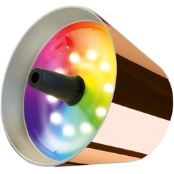 LED-Tischleuchte mit RGB-Farbwechselfunktion Top 2.0 sompex beige, Designer Lexis Kraft, Lampenschirm 9 cm. Stopfen 2.3 cm