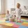 LittleTom - 9 Teile Baby Kinder Puzzlematte ab Null 30x30 Puzzle Spielmatte Krabbelmatte