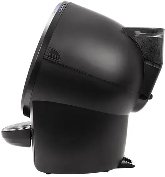 LITTER HOPPER W/BONNET BLACK