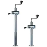 DEMA Anhängerstützen Mit Kurbel Und Klemmhalter 2er-set