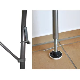 Angerer Klemmmarkise Style 400 cm anthrazit