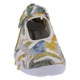 Allrounder by Mephisto Niro 31/12, Textil mit offenem Mesh, Beige-Gemustert, Fußbett zum Wechseln Beige - 41