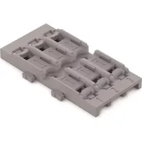 WAGO 221-2523 Befestigungsadapter, 3-fach für Schraubbefestigung