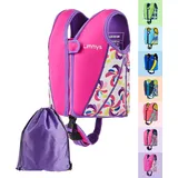 Limmys Premium Schwimmweste Kinder - Schwimmhilfe für Kinder und Kleinkinder – Moderne Kinder Schwimmweste Baby, für Jungen und Mädchen - Mit Kordelzug-Tasche