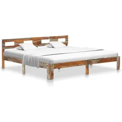 vidaXL Massivholzbett Palisander 200x200 cm