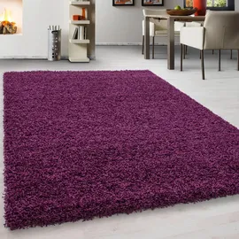 Ayyildiz Hochflorteppich Life 1500 Violett 60 cm x 110 cm