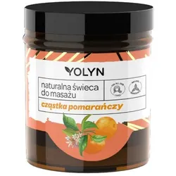 YOLYN Natürliche Massagekerze - Orange Partikel 120ml 0,12 l