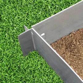 Oskar Rasenkante Metall 35 m 100 x 18 cm