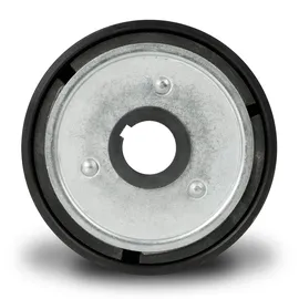 Eberth Doppel Fliehkraftkupplung 25mm Welle Doppelkeilriemen, 7mm Passfedernut,